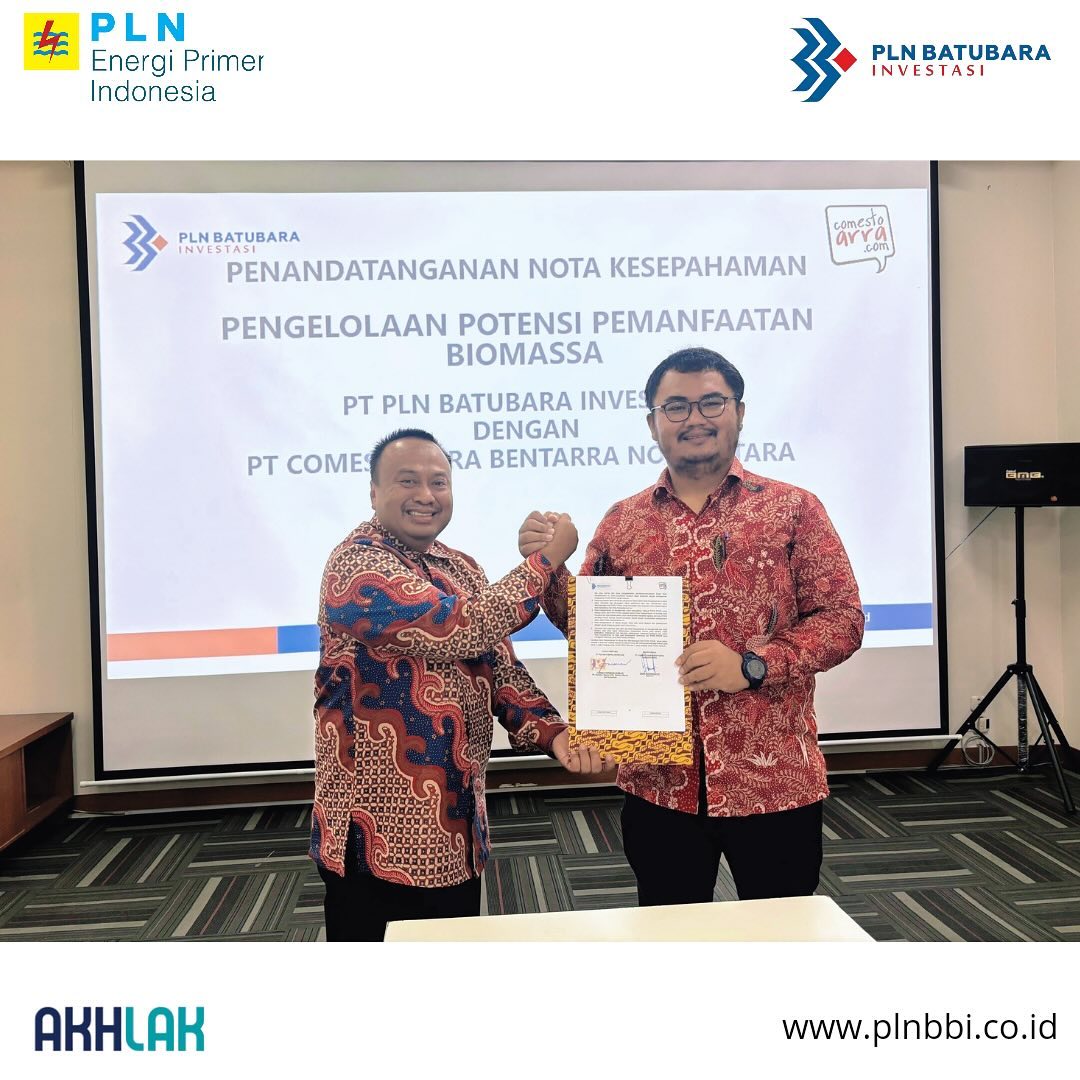 Start Up Company comestoarra.com bersama PLN Batu Bara Investasi Bekerja Sama dalam Pengembangan Lanjutan Produk #greencoal